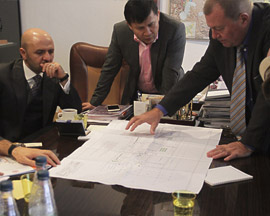 Встреча с министром городского развития Афганистана С-М Надири 