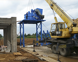 Запуск Автоматизированного бетонного завода в Вологде