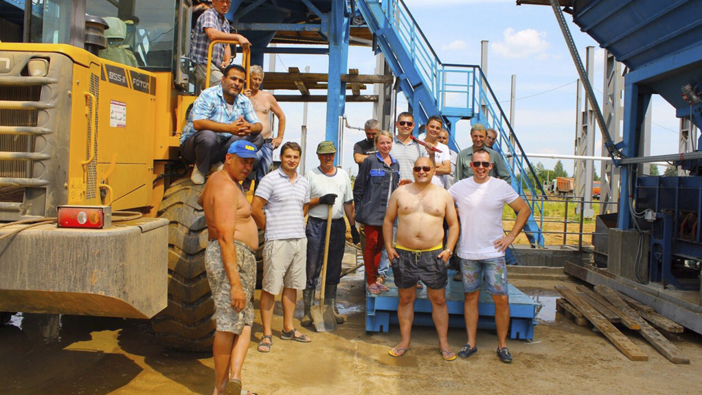 Запуск автоматизированного бетонного завода в Вологде