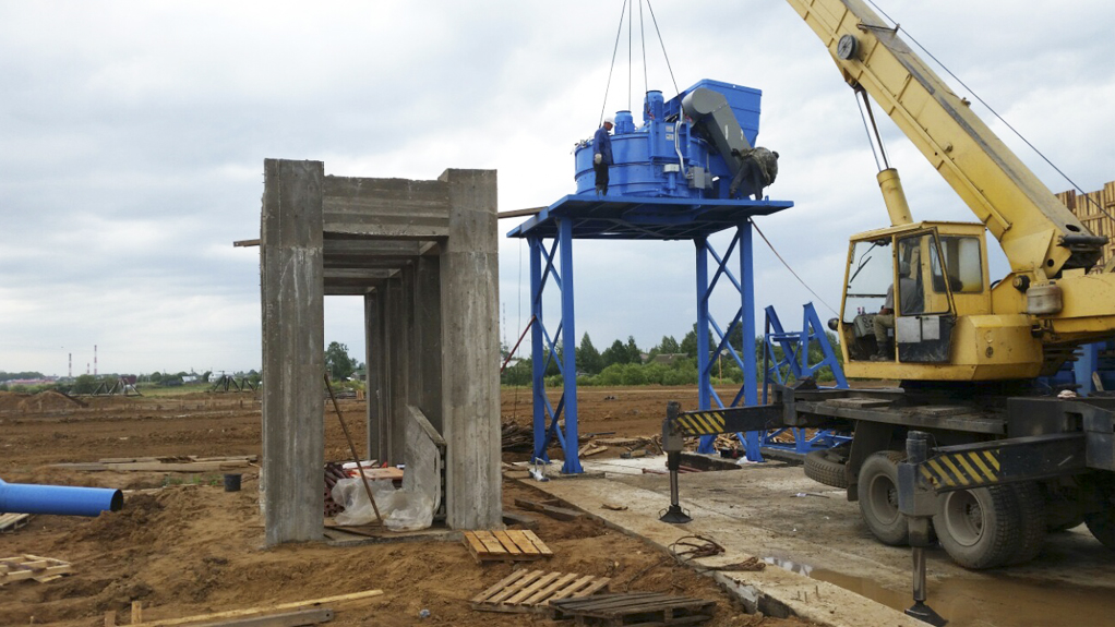Запуск автоматизированного бетонного завода в Вологде